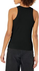 The Drop Women's Valerie Cutaway-Neck Racerback Rib Knit Tank Top - Image 2